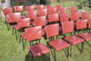 metal framed chairs