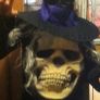 Childs Skull Phantom Halloween Costume Grim Reaper Dress + Hat Image 4