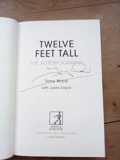 5 Signed/Autographed Rugby Books