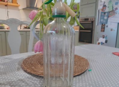 Antique syphon bottle