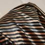 Zara Velvet Strip Top Long Sleeves Image 5