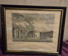 1817 Engraving of Bank of Ireland by James Malton