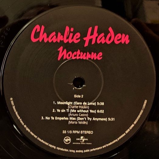 Charlie Haden  "Nocturne"