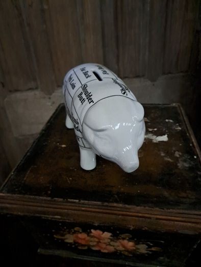 Vintage Butcher's Bank Piggy