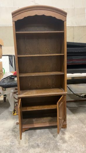 book shelf dresser antique