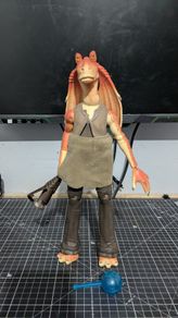 Star wars 1999 12 inch. Electronic Talking Jar Jar Binks