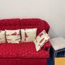 red sofa Image 2
