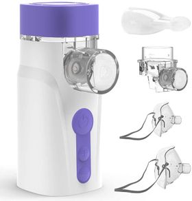 Portable Inhaler,HYLOGY Ultrasonic Inhaler,Handheld Steam Atomizer for Kids & Adults Travel and Household Use