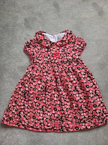 Beautiful strawberry dress, size 1-2 years