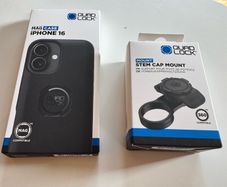Quad lock iPhone bike mount