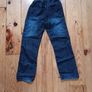 Age 6-7 Blue Black Fade Jeans Image 3