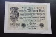Germany. Reichsbanknote. 20 Millionen Mark (1.9.1923) Nice Condition!