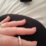 18k White Gold Natural Diamond Bridal Set  Certified Image 3