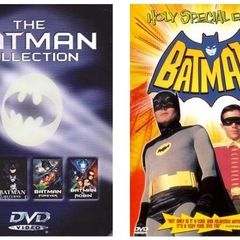 The Batman Movie 4 Disc DVD Collection Boxset with FREE Batman: The Movie 1966 (Brand New)