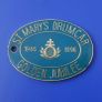 ST. MARY'S DRUMCAR (intellectual disability care home) - Golden Jubilee 1946-1996 commemorative enamel plaque Image 2