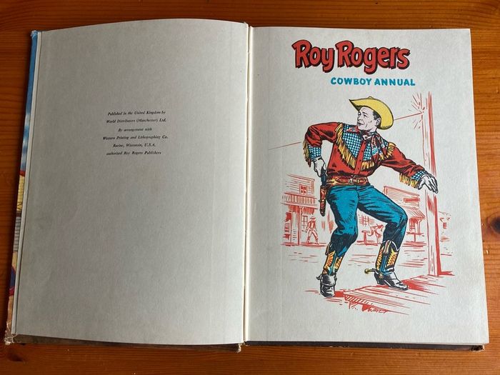 Cowboy annual:'Roy Rogers' 1957