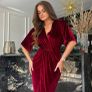 Girl in Mind wine midi dress Image 4
