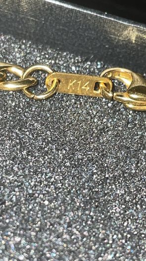 gold bracelet