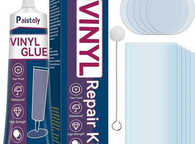 Repair Kit Waterproof, Salt, Hot Water and UV Resistant Hot Tub Puncture Repair Kit, Inflatable Repair Kit Repairs a Variety of Inflatables Including Hot Tubs, Inflatable Spa Pools
