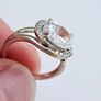 Brand New 9ct White Gold Dress Ring Image 6