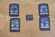 4 PSVita Games + Memory Card