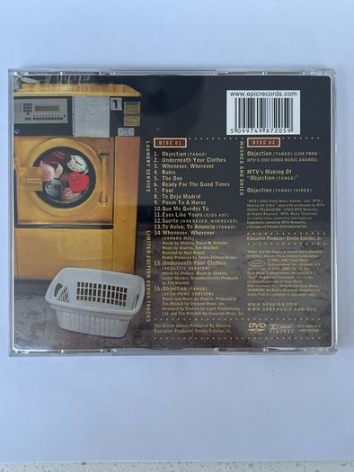 Shakira Laundry service CD & DVD