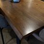 Smoked Oak Dining Table Brand New Image 4