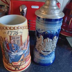 Beautiful vintage drinking tankers