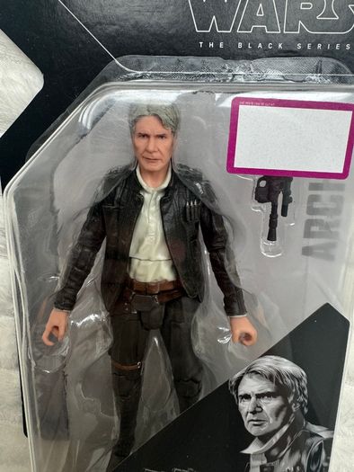 Star Wars The Black Series Archive Han Solo Damaged Box Please see pictures