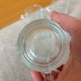 Set of 4 Vintage Clear Glass Floral Mugs Image 3