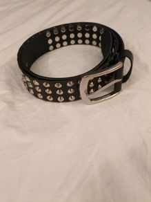 Leather belt