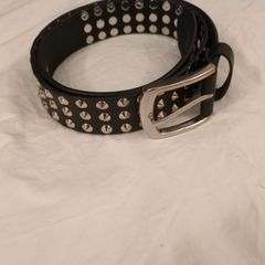 Leather belt