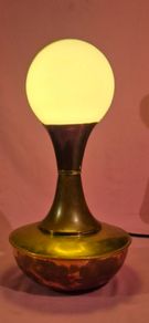 antique brass lamp