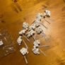 Cream roses for craft work Image 6