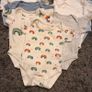 Bundle of 13 short sleeve baby bodysuits Image 6
