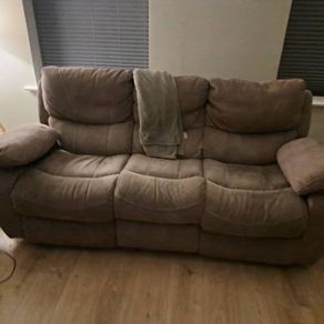 3 seater grey sofa