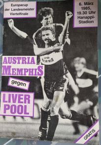 Austria Memphis v Liverpool programme