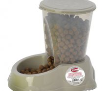 Pet Nova Dog Cat Feeders Grey - 2 Sizes Available