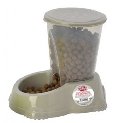 Pet Nova Dog Cat Feeders Grey - 2 Sizes Available