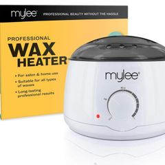 Professional Wax Heater Warmer with Handle Pot 500ml for Paraffin, Soft & Creme Wax, Salon Quality Hair Removal, Depilatory Waxing Melter, Adjustable Temperature (FREE POSTAGE)