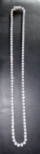 Silver necklaces