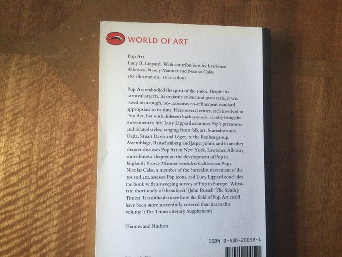 Art Book, Pop Art.