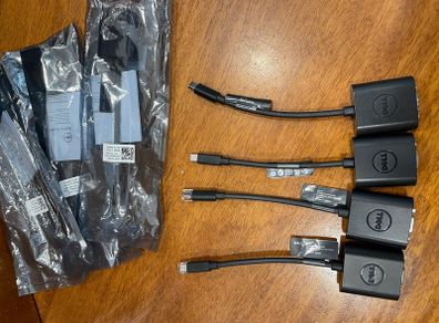 Dell PNKVT Mini Display Port to VGA Adapter DAYBNBC084