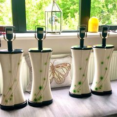 Vintage porcelain lamps