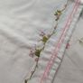 Hand-Embroidered Moses Basket Sheet  Traditional Madeira Embroidery 100% Cotton Image 8
