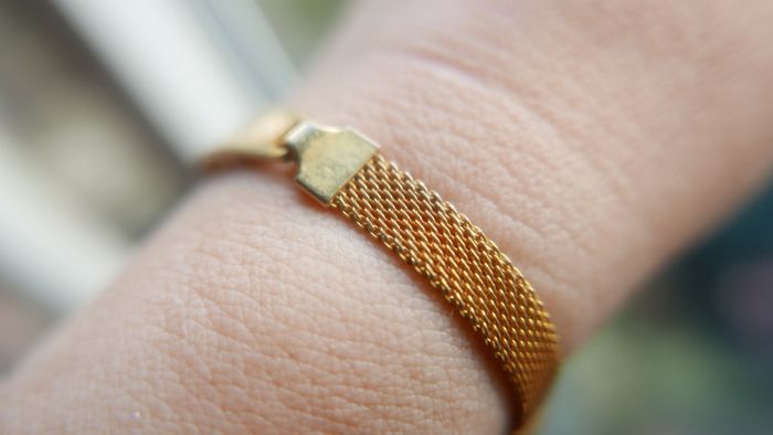 Vintage Gold Tone ANNA Bracelet 17cm
