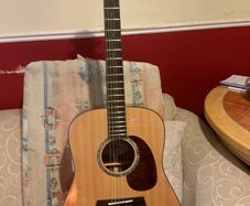 Timberline acoustic guitar 4/4 size.