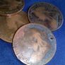 1897 Victoria Pennies. Image 5