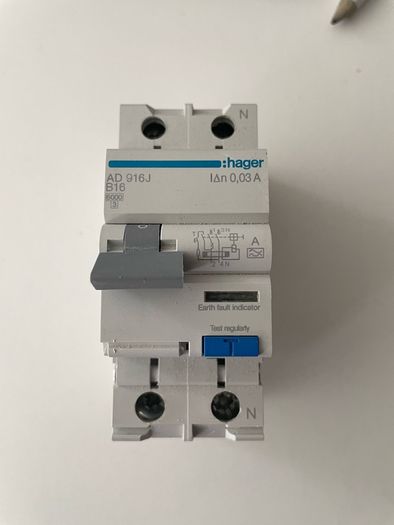 Hager 16a Rcbo
