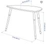 Ikea small blue table Image 5